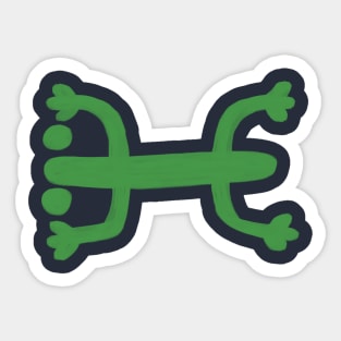 Green Coqui Variant Sticker